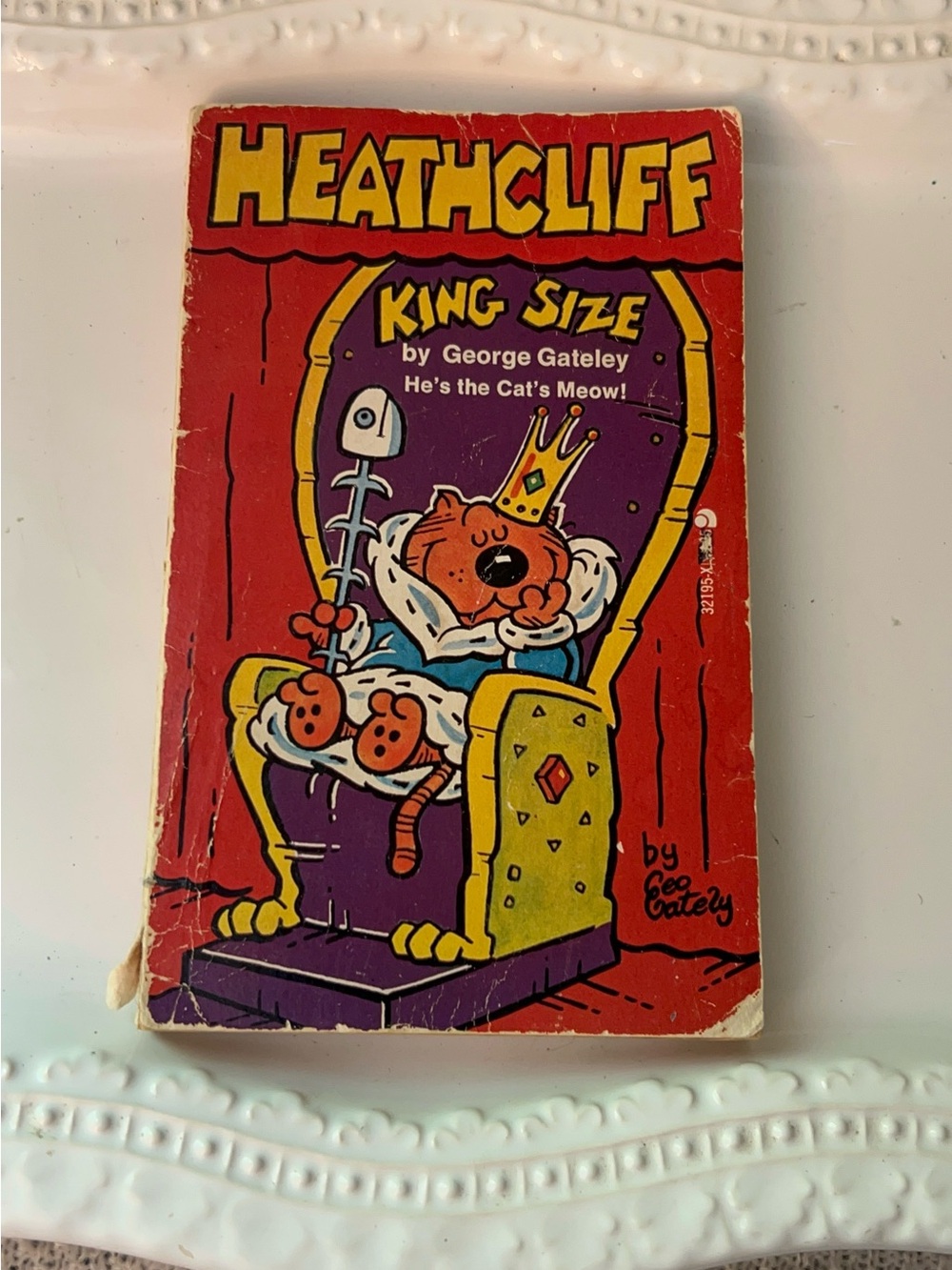 Vintage Heathcliff Book “King Size” by George Gately- 1977
